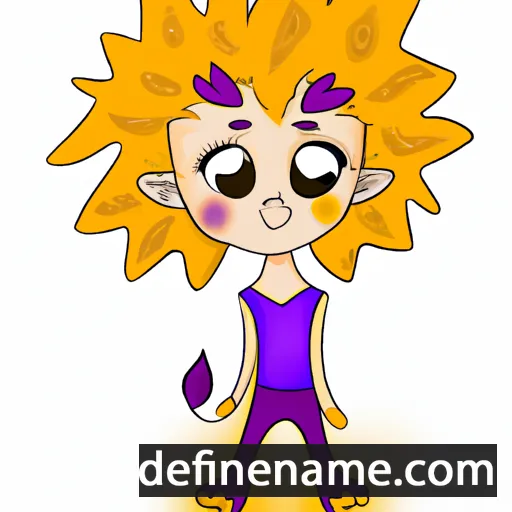 cartoon of the name Leoline