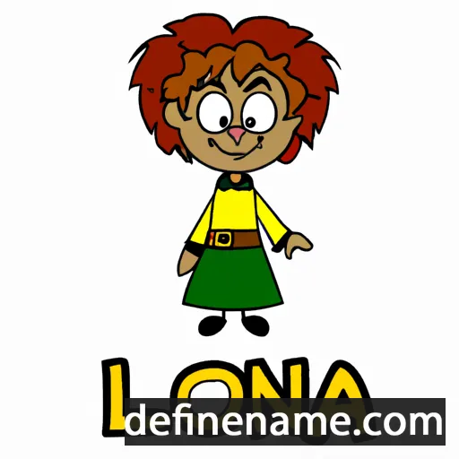 Leonaka cartoon