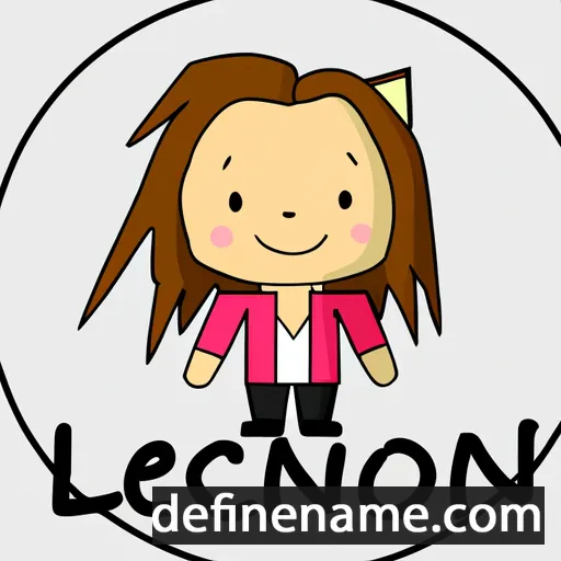 Leoncja cartoon