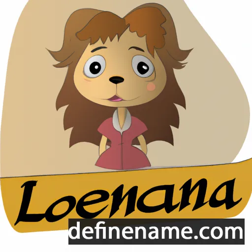 Leonela cartoon