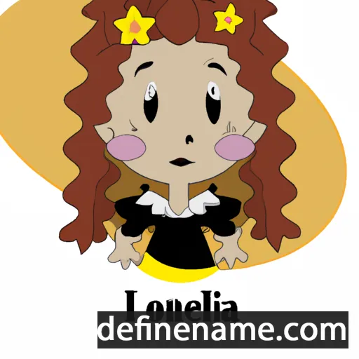 cartoon of the name Leonelia