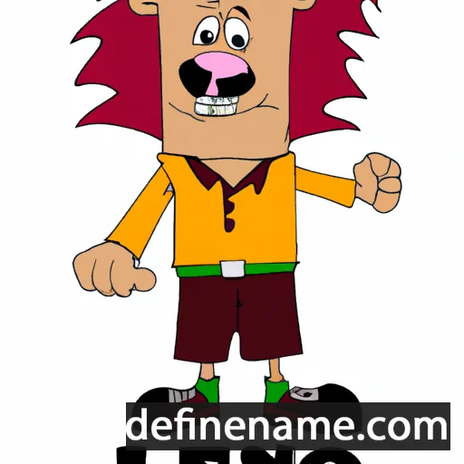 cartoon of the name Leoneto