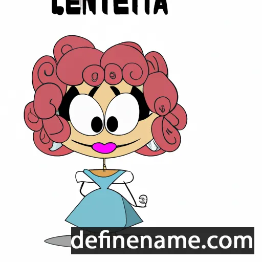 cartoon of the name Leonetta