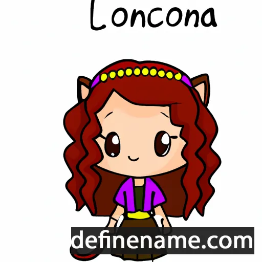 cartoon of the name Leoniana