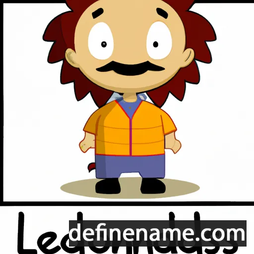 cartoon of the name Leonides