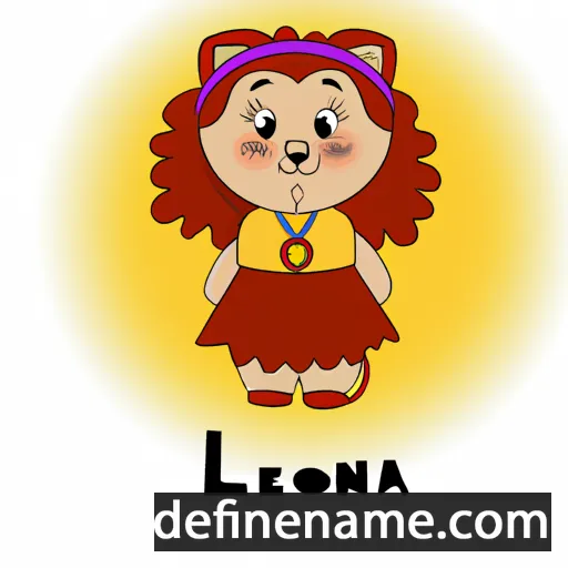 Leonija cartoon