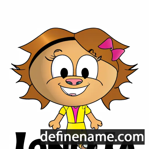 cartoon of the name Leonila