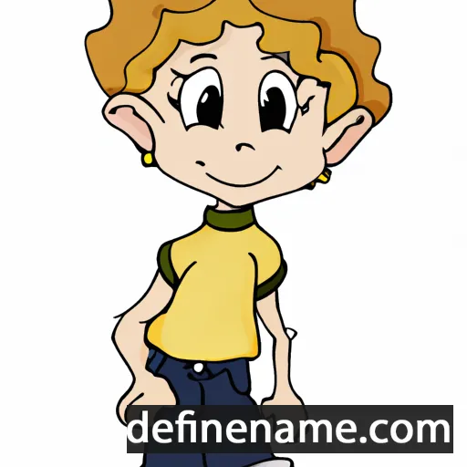 cartoon of the name Leonilde