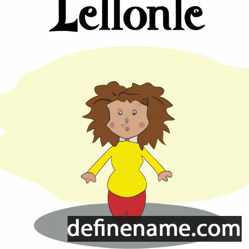 Leonille cartoon