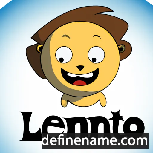 cartoon of the name Leonito