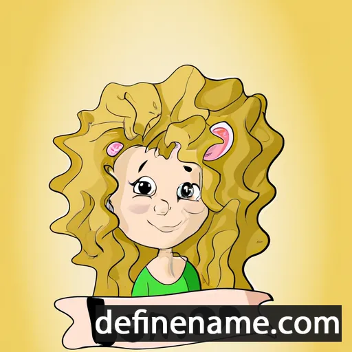 cartoon of the name Leoniya