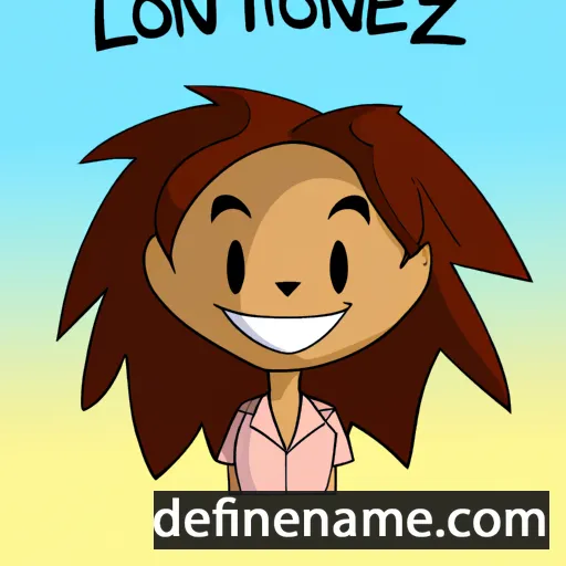 Leoniza cartoon