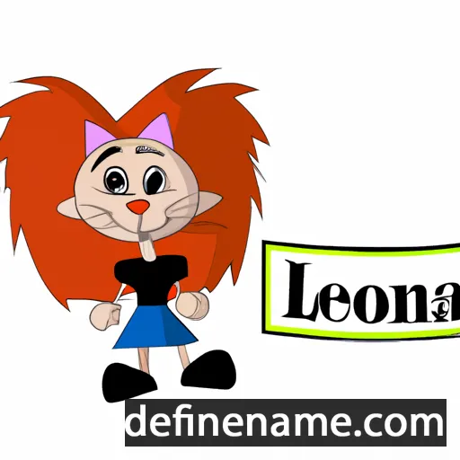 Leonka cartoon