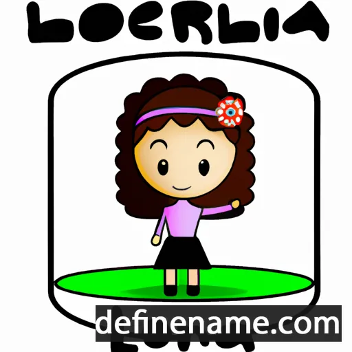 cartoon of the name Leonoria