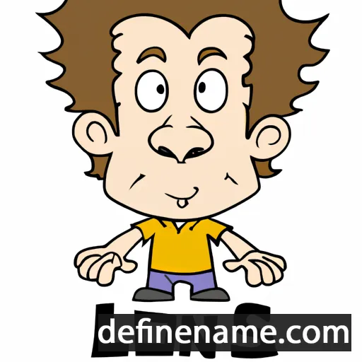 cartoon of the name Leons