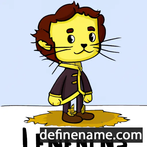 cartoon of the name Leontes