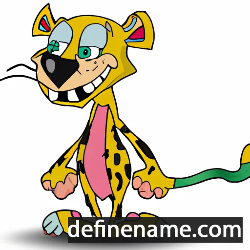 Leopardus cartoon