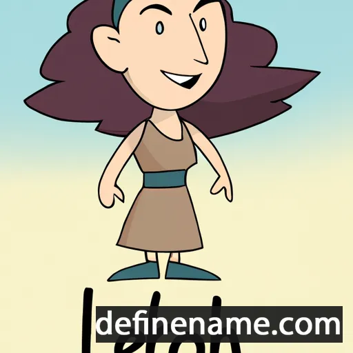 cartoon of the name Leorah