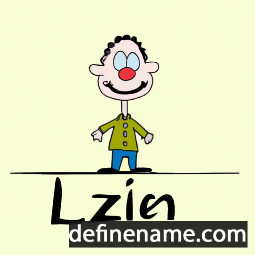 cartoon of the name Lézin