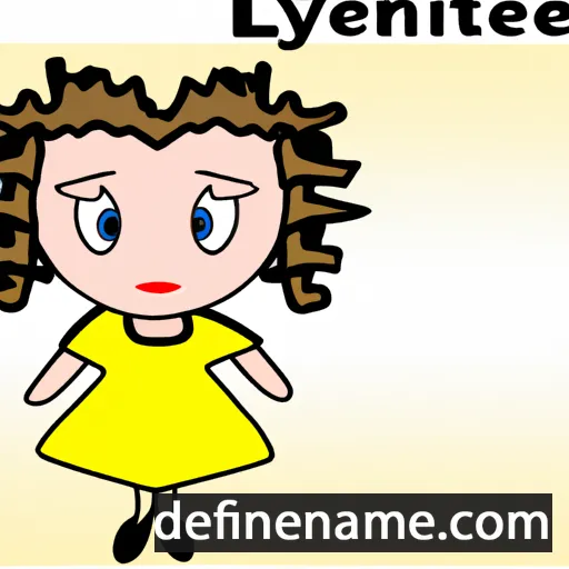 Lèyontine cartoon