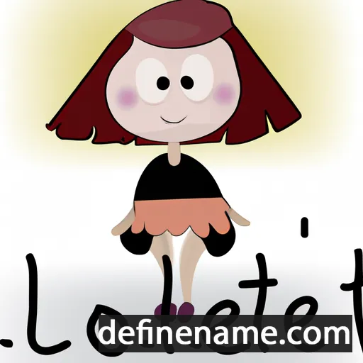 cartoon of the name Leotie