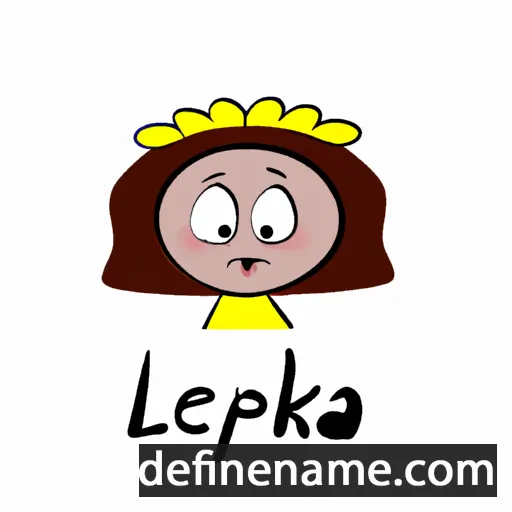 Lepeka cartoon