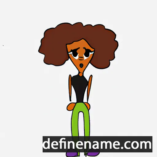 cartoon of the name Lereena