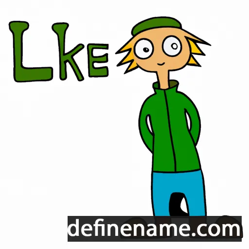 cartoon of the name Lerke