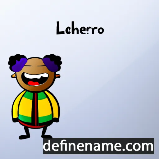 Lerothodi cartoon