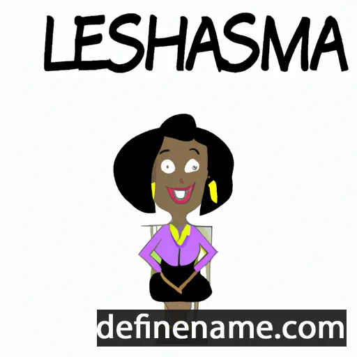 cartoon of the name Leshawna