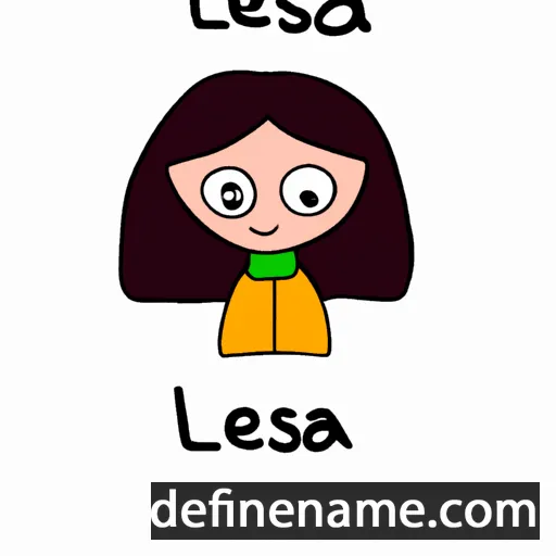 Lesla cartoon