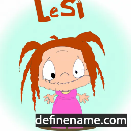 Lesli cartoon