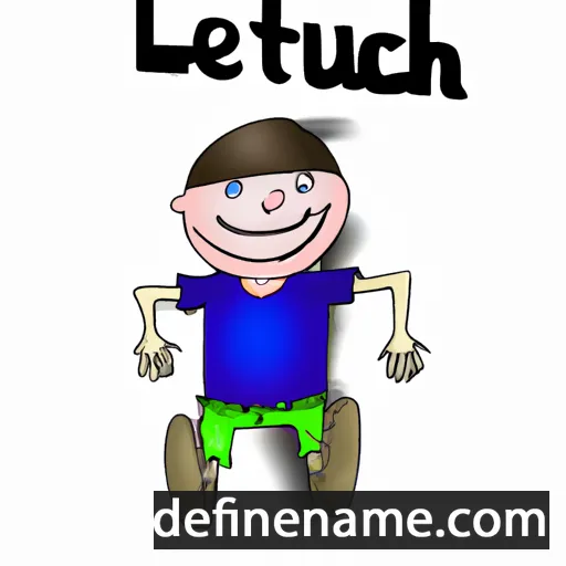 cartoon of the name Lethuc