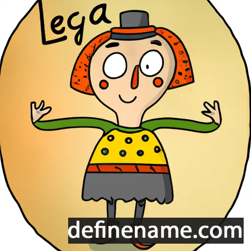 Letīcija cartoon