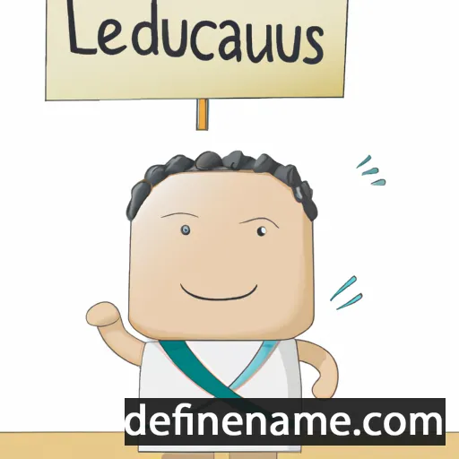 Leucadius cartoon