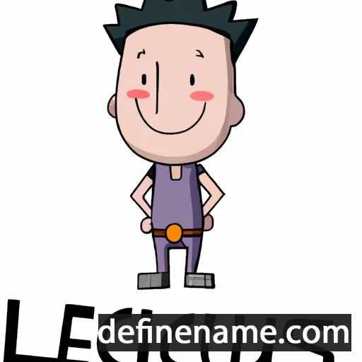 cartoon of the name Leucus