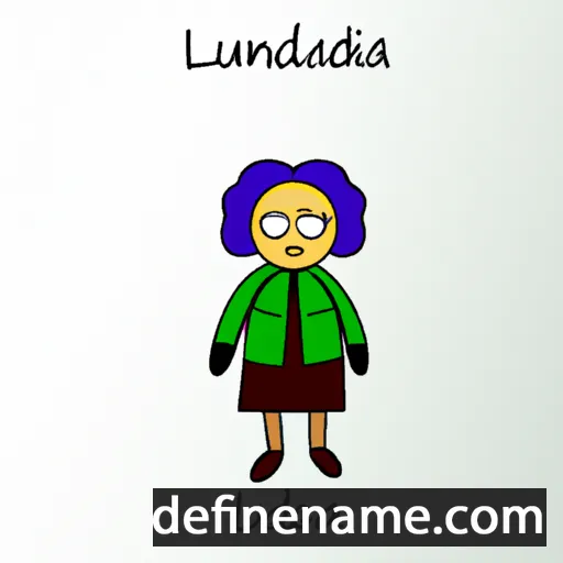 cartoon of the name Leudesinda