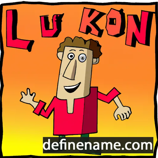 Leukon cartoon