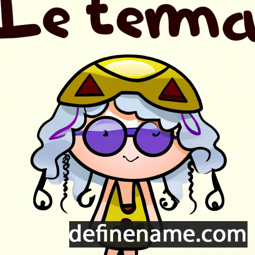 cartoon of the name Leumeah