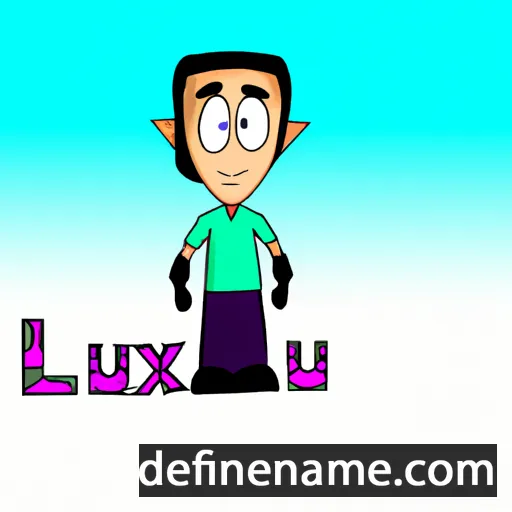 Leux cartoon