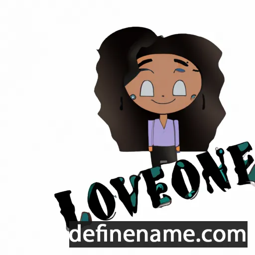 cartoon of the name Levonne