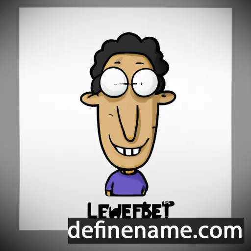 cartoon of the name Lewbert