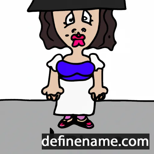 cartoon of the name Lewena