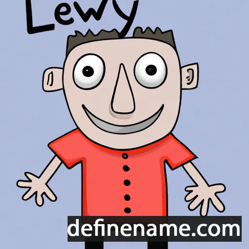 cartoon of the name Lewy