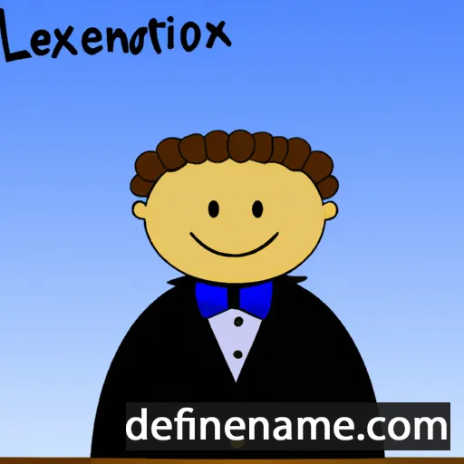 Lexington cartoon