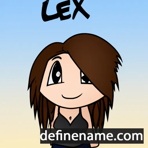 Lexxi cartoon