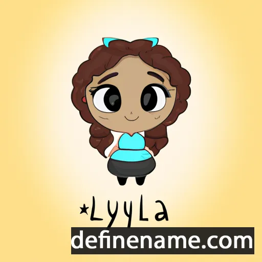 Leylya cartoon