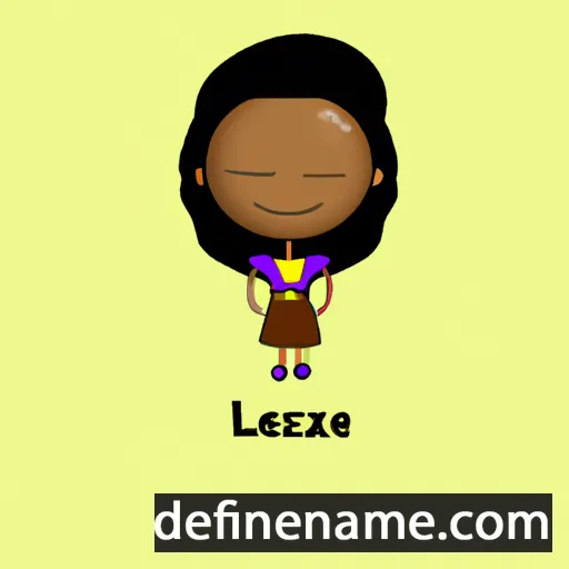 cartoon of the name Lezaire