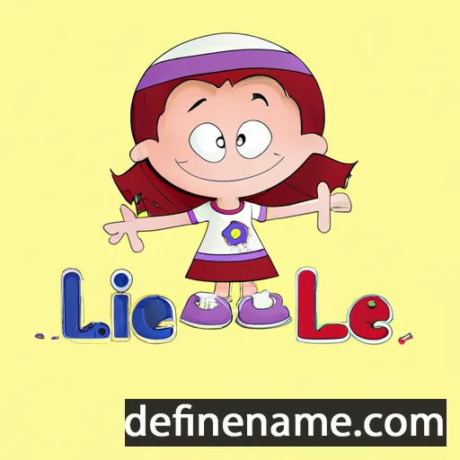 cartoon of the name Líle