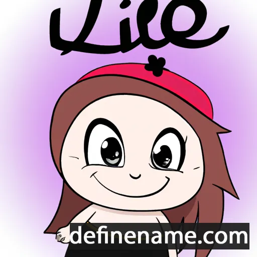 cartoon of the name Líle